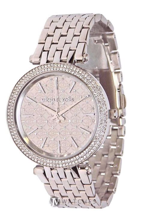 michael kors silver watch for women